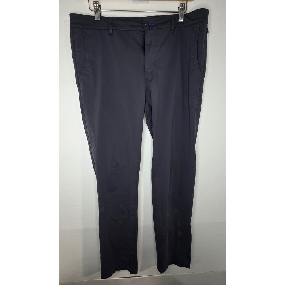 Twillory Performance Pants Mens 34x32 Trim Fit Charcoal Gray Polyester Trousers